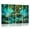Color 2, variant on 8 Pack Art Acoustic Panels Sound Absorbing Mystical Forest Purple Blue Green Hues Vintage Woodland Magical Decorative Soundproof Wall Panels Self Adhesive for Nursery Game Room Bedroom 48"x32"