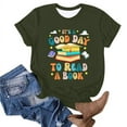 thumbnail image 4 of Birdeem Hauts de Mode pour Femmes Imprimé Manches Courtes Blouse Col Rond T-Shirt Hauts, 4 of 12