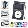 thumbnail image 3 of Mp3 Player 128gb Music Mini Mp3 LCD Screen Mini Portable Mp3 Music Player Metal Mini Clip Mp3 Support Memory Card with 3.5mm Earphone, Portable Clip-On MP3 Player with LCD Screen and FM Function, 3 of 6