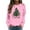 Pink, variant on Christmas Tree Sweatshirts for Women 2025 Long Sleeve Crewneck Xmas Holiday Graphic Sweatshirt Pullover Tops