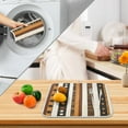 thumbnail image 3 of Yayeee Dish Drying Mat for Kitchen Counter 16" x 18" Microfiber Super Absorbent Coffee Decorative Pad, Abstract Dots, 3 of 9