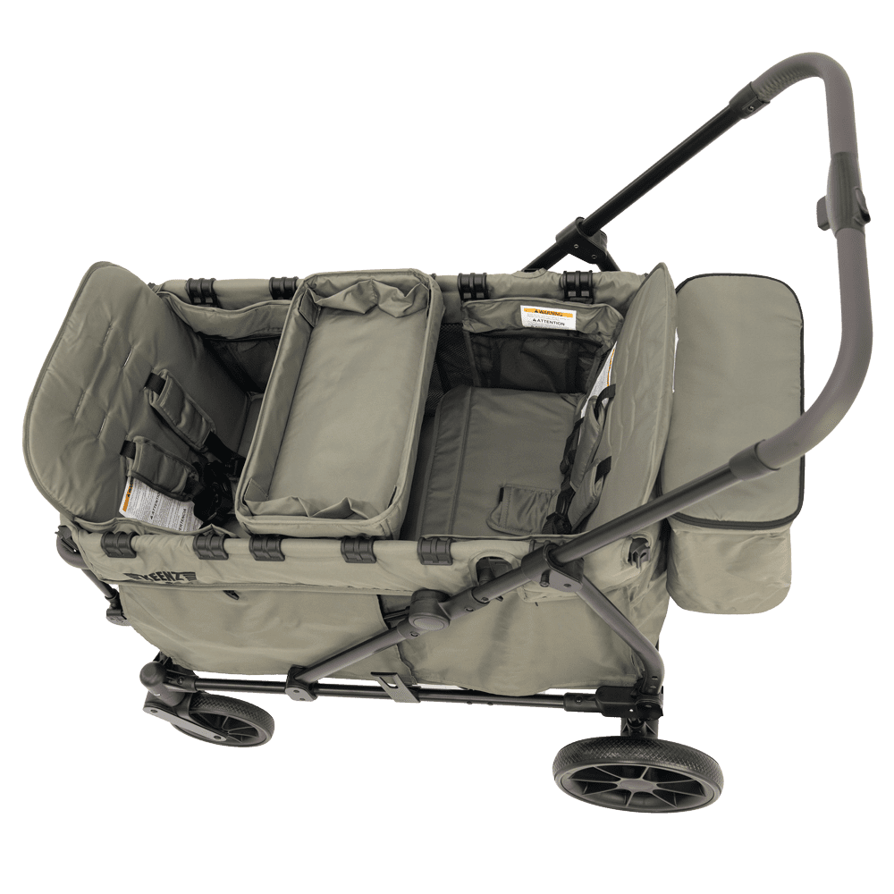Keenz VIVA 2-Passenger Stroller Wagon – Compact Power for City Life | Green