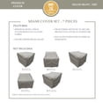 thumbnail image 1 of Housse de Protection MIAMI-08e Sertie en Gris, 1 of 1