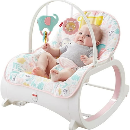 Fauteuil A Bascule Fisher Price Pour Bebe A Tout Petit Rose Walmart Canada