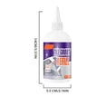thumbnail image 1 of Sellador de Lechada para Azulejos de Piso, Secado Rápido Blanco Lechada Recarga Y Sellador 150Ml para Cocina Baño Huecos, Kit de Reparación de Inodoro, 1 of 9
