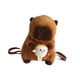thumbnail image 4 of Mochila de peluche con forma de para adultos y niños, bonita bolsa de hombro con dibujos animados para vacaciones Sosteniendo, 4 of 9