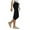 Black, variant on Capri Cargo Pants for Women Spring Summer Lightweight Elastic Waist Slim Fit Tapered Workout Yoga Pants Capris