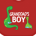 thumbnail image 4 of Inktastic Granddads Boy Grandson Dinosaur Boys Baby Bib, 4 of 4