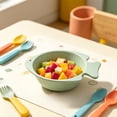 thumbnail image 6 of Yhmxh Cute Fish Shaped Bowl, Wheat Straw Unbreakable Food Bowl, Lightweight Feeding Bowl Desserts Bowl for Rice Fruit Snack Pasta, Reusable Dining Tableware for Home Kindergarten Picnic, 6 of 6