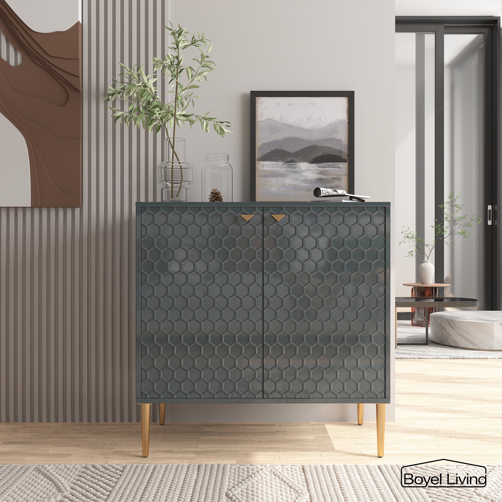 Maximiliano 2 door accent cabinet deals