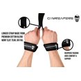 thumbnail image 2 of Correas para levantar muñecas Gymreapers, acolchadas, neopreno, 18 cm, algodón, 2 of 7