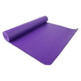 thumbnail image 2 of Fitvids 1/4-Inch High Density Thick Non Slip Workout Yoga Mat with Carry Strap, Purple, 2 of 4