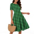 thumbnail image 4 of Fashion A-Line Dress for Women CIENVNSTG Flowy Summer Dress Perfect for Casual Outings or Parties, 4 of 6