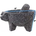 thumbnail image 3 of PIG Molcajete Mortar & Pestle From Mexico Handmade, 3 of 4