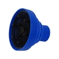 thumbnail image 1 of Folding Diffuser For Travel Hair Dryer Silicone Foldable Hair Dryer,Blue Polyester Hair Care Net, 1 of 2
