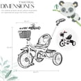 thumbnail image 3 of Triciclo Tipo Carreola Shendy Vendy Portatil Plegable Reclinable 2 En 1, 3 of 8