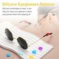 thumbnail image 5 of Uxcell 20Pair Silicone Eyeglasses Retainer, Anti-slip Glasses Ear Hook Soft Elastic Silicone Eyeglass Ear Grips Holder for Sunglasses Study, Multicolor, 5 of 6