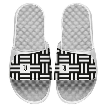 

Men s ISlide Black Juventus Woven Pattern Slide Sandals
