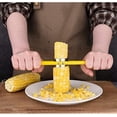 thumbnail image 2 of Corn Slicer Peeler Thresher Acero inoxidable Corn on The Corn Shucker Kitchen Herramientas de cocina, fácil de operar y limpiar, reutilizable y duradero, 2 of 5