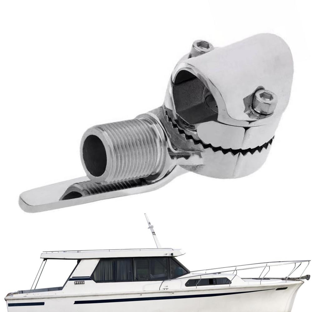 Tohuu Marine Antenna Base Mount 316 Stainless Steel Antenna Base Marine