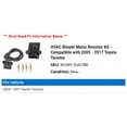 thumbnail image 2 of HVAC Blower Motor Resistor Kit - Compatible with 2005 - 2017 Toyota Tacoma 2006 2007 2008 2009 2010 2011 2012 2013 2014 2015 2016, 2 of 2