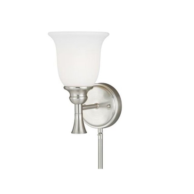 Vaxcel International W0177 Cloche Intelligente Éclairage Intérieur Applique - Nickel Satiné