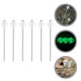 thumbnail image 4 of 6Pcs Tent Stake Camping Tent Stake Metal Ground Nail Tent Ground Stake for Fixing, 4 of 8