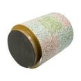 thumbnail image 4 of A&B Home Cylinder Capiz Stool - 18'' Tall Seating, Home Décor Accent Side Table, 4 of 5