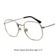 thumbnail image 3 of Qarigey Pequeñas gafas de sol cuadradas para hombres y mujeres Protección Materiales cómodos Lente polarizada Lentes plata anti-azul, 3 of 6