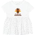 thumbnail image 3 of Inktastic My 1st Thanksgiving Turkey Girls Baby Dress, 3 of 5