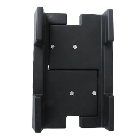 

Computer Mainframe Holder Computer Pulley Bracket Movable Computer Mainframe Bracket Thickening Chassis Host Rack (Black)