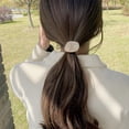thumbnail image 1 of Pelo Lazos de Caballo Panalas de Ponytail Mujeres Accesorios para El Cabello Elastic Bandas Pelo Lazos de Pelo Scrunchies - Mlik té Té mlik Soledad Lazos de pelo de niña, 1 of 8