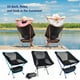 thumbnail image 3 of Yuarrent Silla plegable de aluminio de alta resistencia, asiento plegable para pesca, Camping, sillas para barbacoa, accesorio para mochilero al Pescar Cielo azul, 3 of 6
