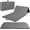Gray, variant on 10x4 Feet 4-Panel Folding Gymnastics Mat – 2-Inch Thick Pad with Vinyl Surface and Carrying Handles for Tumbling, Yoga, Pilates, Home Workouts, and Martial Arts