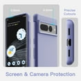 thumbnail image 5 of JETech Slim Fit Case for Google Pixel 7 Pro, Thin Phone Cover Matte Finish with Shock-Absorption and Carbon Fiber Design (Purple), 5 of 7