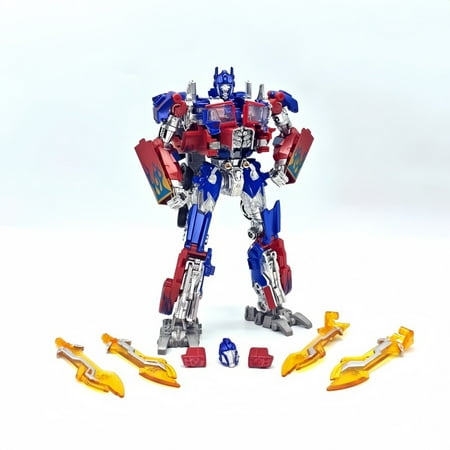 6.7-Inch Car Deformation Robot Toys-Optimus Prime OP Red Flying Wing Pillar Action Figure,TW-1022EX (Premium Edition)