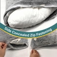 thumbnail image 4 of Funda para Almohada Corporal Wibeelee que Brilla en la Oscuridad 21x54 pulgadas 2PCS, 4 of 7