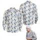 thumbnail image 2 of Película Regreso al futuro Doc Brown Cosplay Disfraz de fantasía Camiseta informal Disfraz masculino adulto Halloween Carnaval Fiesta Tela, 2 of 4