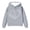 Grey, variant on IWRICH Hoodies for Girls Graphic Heart Horse Print Long Sleeve Pullover Tops Cute Soft Cozy Hooded Sweatshirts,Size 2-14 Years White 160