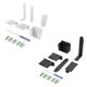 thumbnail image 5 of Seitruly Soporte de montaje en pared para controlador y auriculares Soporte de almacenamiento de control remoto para ONE Series X PS5 NS Switch Sistemas de cine en casa No.01, 5 of 8