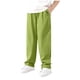 thumbnail image 5 of Odeerbi 6-15 Años Niños Pantalones Pata Recta Algodón Bonitos Colores Sólidos Casual Primavera Pantalones Con Bolsillo, 5 of 7
