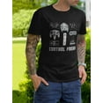 thumbnail image 7 of Tstars Men's Video Game Enthusiast T-Shirt - Cool Humorous Gaming Gear - Ideal Gift for Gamers, Nerds, and Geeks - Best Dad, Husband, Son Birthday Present - Fun 'Control Freak' Gamer Graphic Tee, 7 of 7
