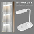 thumbnail image 4 of LED Desk Lamp under $5! Xqxayjr LED Desk Lamp with Wireless Charging, Touch Control Table Lamp with 3 Color Modes, Eye-Caring Gooseneck Lamp for Office and Home, Adjustable Desk Light, 4 of 8