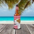 thumbnail image 2 of Jack Russell Terrier Hearts Love and Valentines Day Portrait Ultra Hugger for slim cans, 2 of 6