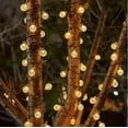 thumbnail image 6 of 1 Pack 100 LED 64FT IP65 Crystal Globe Solar String Lights, Waterproof Solar Outdoor Lights, With 8 Lighting Modes, Festivals Decorations Lights Outdoor For Garden Tree Patio Party Christmas Decoratio, 6 of 10