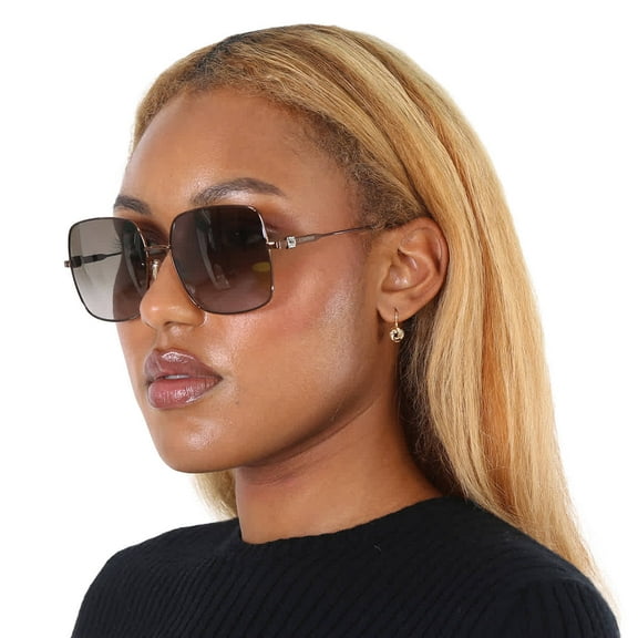 Jimmy Choo Women's Lili 58mm Sunglasses, Gold