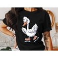 thumbnail image 2 of Funny Ice Skating Swan Figure Skater Ice Skate Dancer Gift T-Shirt Cool Ice Skating Dancing Birthday Holiday Presents Tshirt, 2 of 10