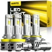 Auxito 9005+9006 Combo LED Headlight 400W 720000LM High/Low Beam - Foto 9