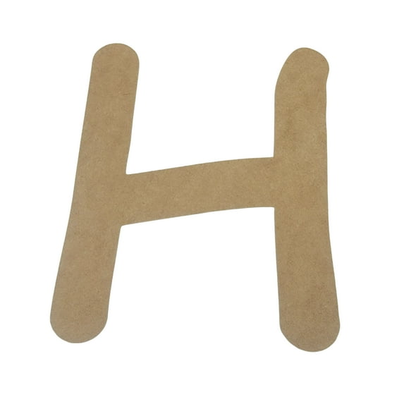 Wooden Letter Unfinished, Comic Book Font, Craft Cutout