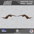 thumbnail image 3 of Kalair GFX Graphics Kit for Yamaha ATV RAPTOR 700 (2013-2022) Shred Series, 3 of 5